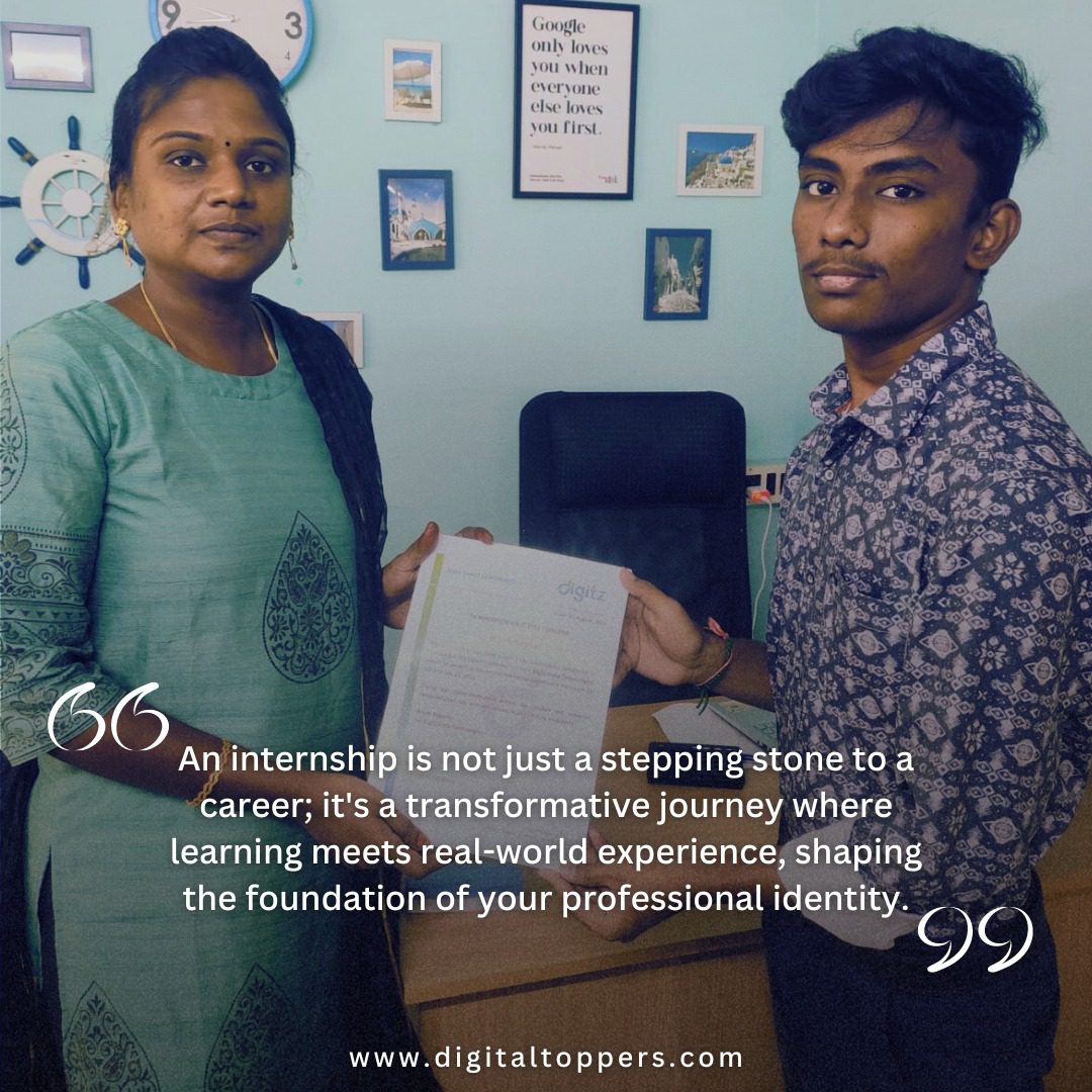 Digital Marketing Internship in Trichy
